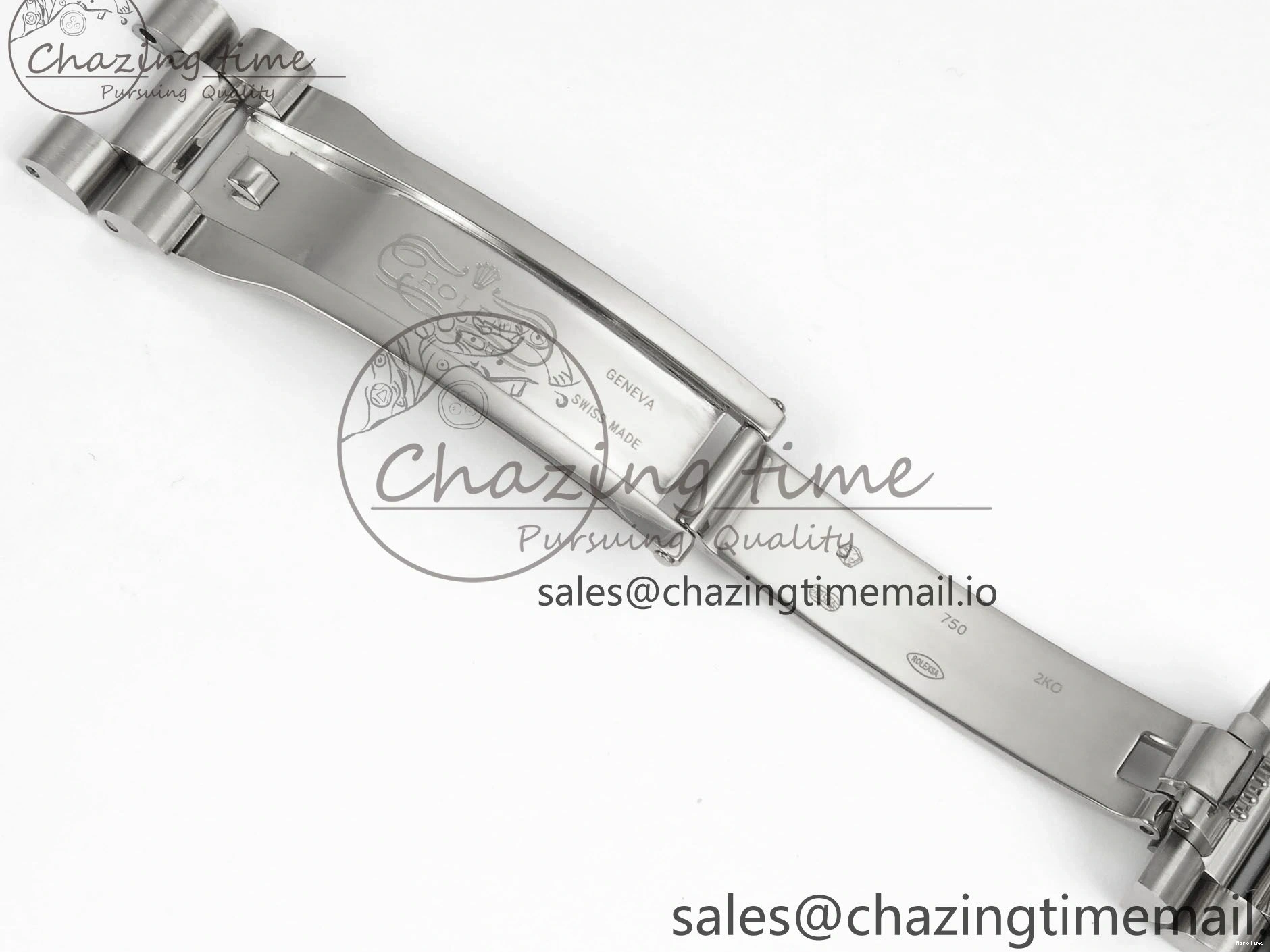 MiroTime 0404 Day Date 36 YG 128236 KF 1:1 Best Edition Ice Blue Crystal Dial on President Bracelet A2836 (Gain Weight) Modern 500